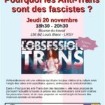 Projection débat - Pourquoi les anti-trans sont des fascistes [#TDoR]