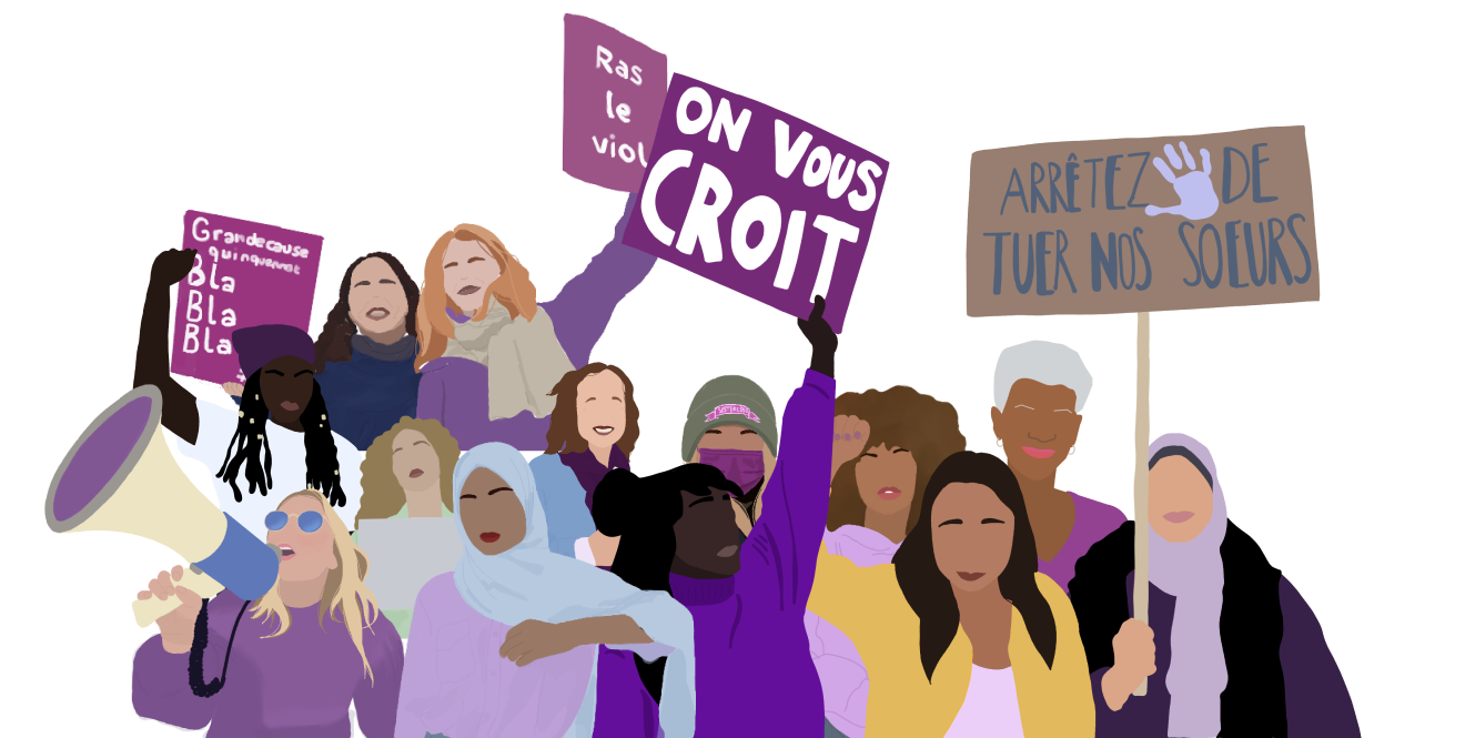 Marche contre les violences sexistes et sexuelles