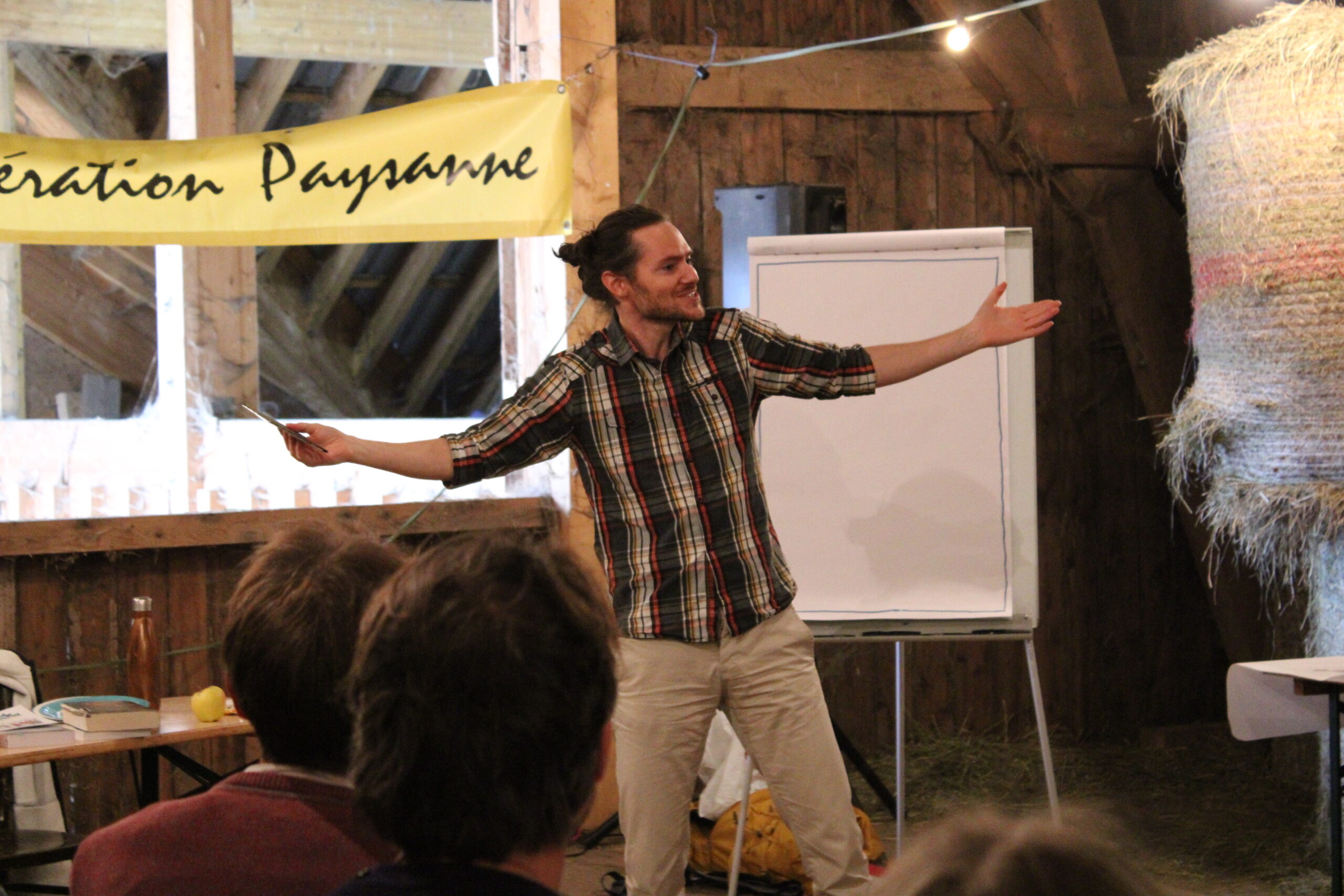 Conférence gesticulée  “ De la fourche à la fourchette… Non ! L’inverse ! “  Pour une Sécurité sociale de l’alimentation