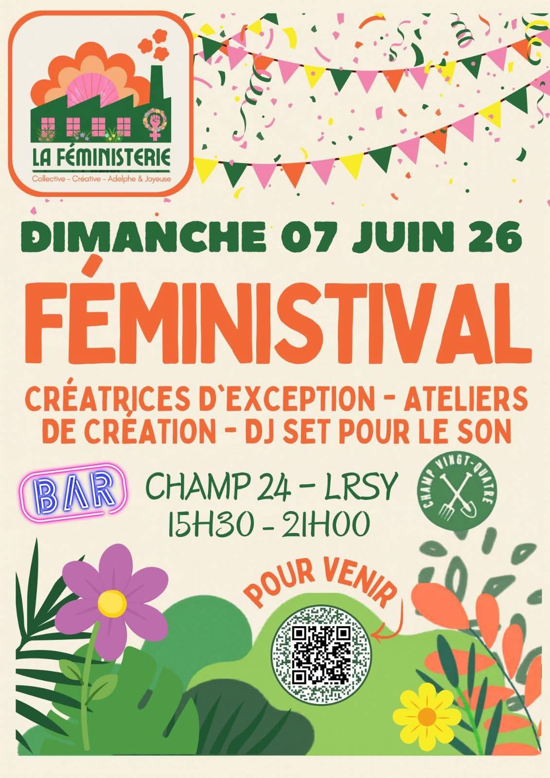 Féministival : Dimanche 7 juin – 15h30