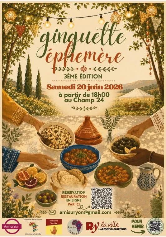 GUINGUETTE ÉPHÉMÈRE 2026 – 3ᵉ ÉDITION – Samedi 20 Juin – Champ 24