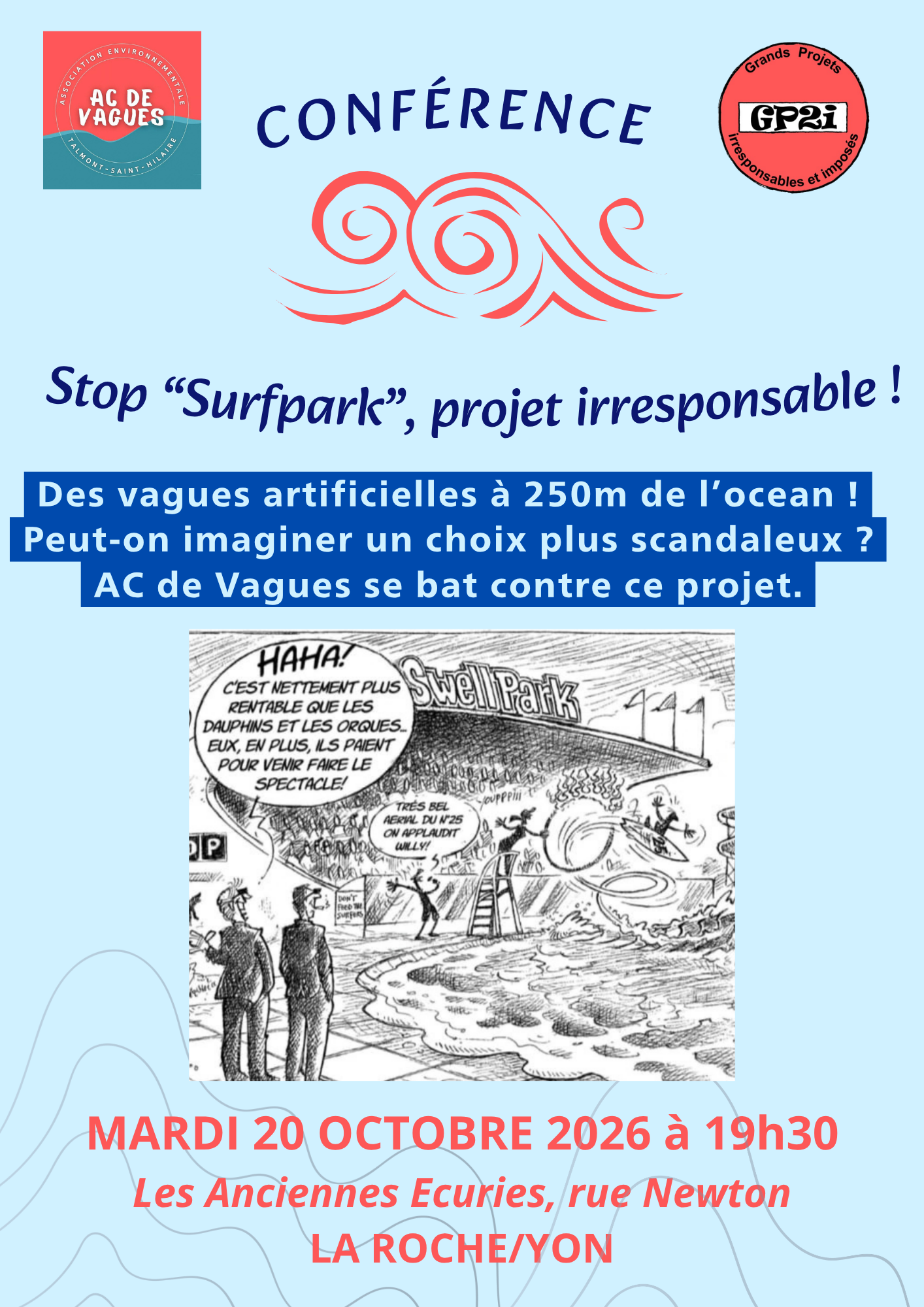 CONFERENCE AC DE VAGUES